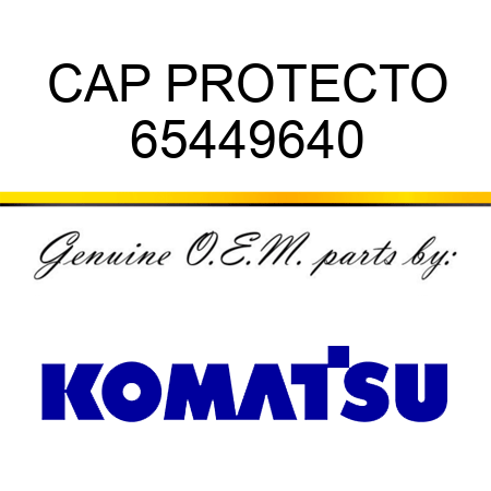 CAP PROTECTO 65449640