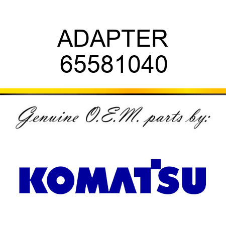 ADAPTER 65581040