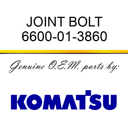 JOINT BOLT 6600-01-3860