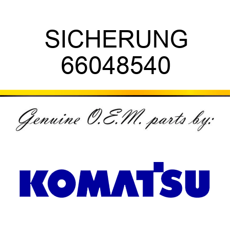 SICHERUNG 66048540