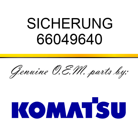 SICHERUNG 66049640