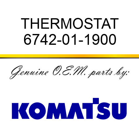 THERMOSTAT 6742-01-1900