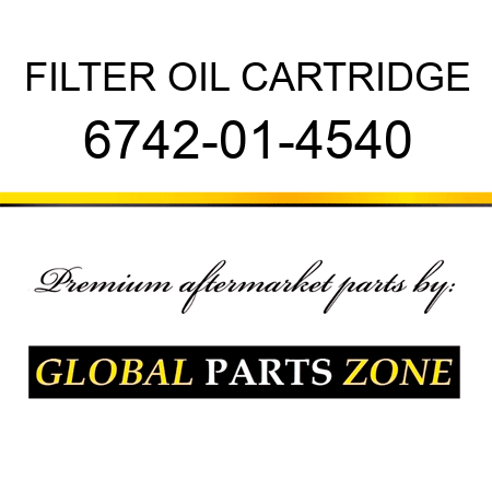 FILTER, OIL CARTRIDGE 6742-01-4540