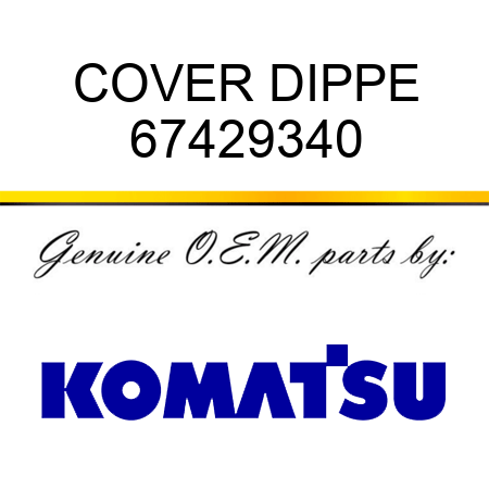 COVER, DIPPE 67429340