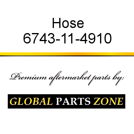 Hose 6743-11-4910