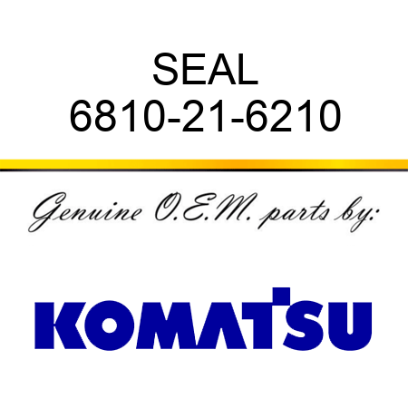 SEAL 6810-21-6210