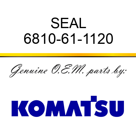 SEAL 6810-61-1120