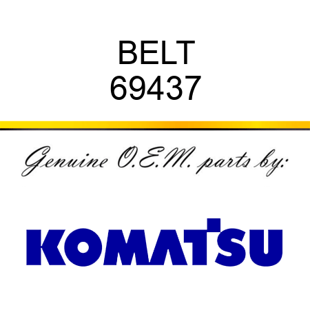 BELT 69437