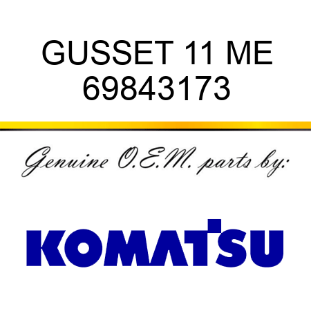 GUSSET 11 ME 69843173