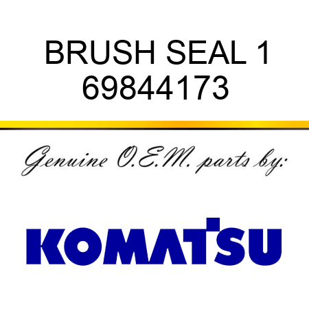 BRUSH SEAL 1 69844173