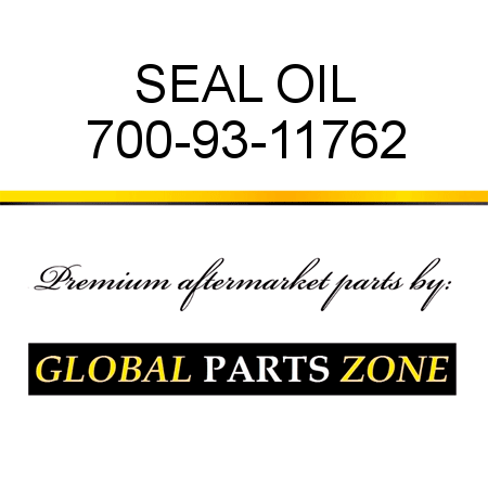 SEAL, OIL 700-93-11762