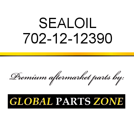 SEAL,OIL 702-12-12390