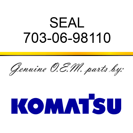 SEAL 703-06-98110