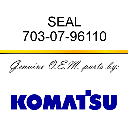 SEAL 703-07-96110