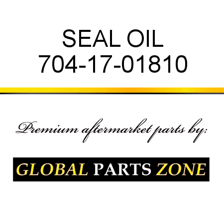 SEAL, OIL 704-17-01810