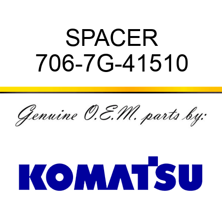 SPACER 706-7G-41510