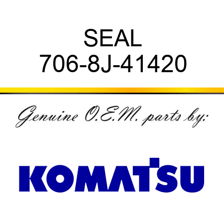 SEAL 706-8J-41420