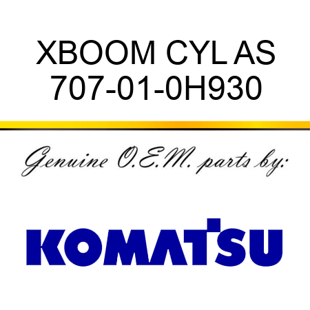 XBOOM CYL AS 707-01-0H930