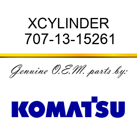 XCYLINDER 707-13-15261