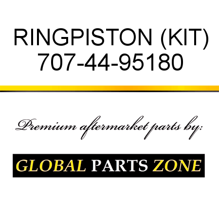 RING,PISTON (KIT) 707-44-95180