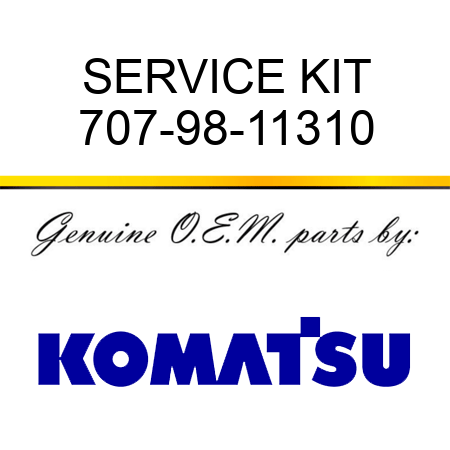 SERVICE KIT 707-98-11310