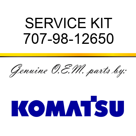SERVICE KIT 707-98-12650