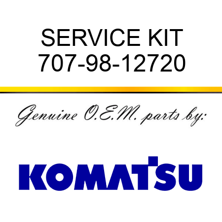 SERVICE KIT 707-98-12720