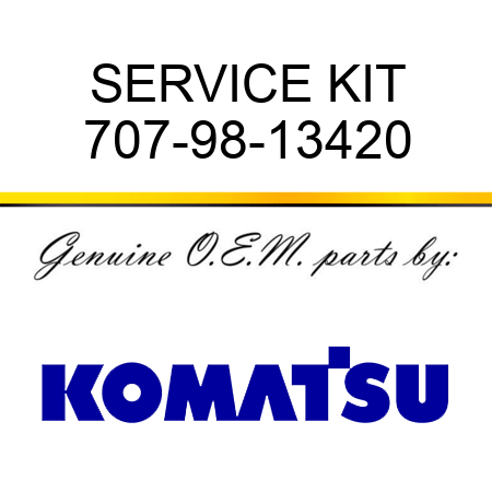 SERVICE KIT 707-98-13420