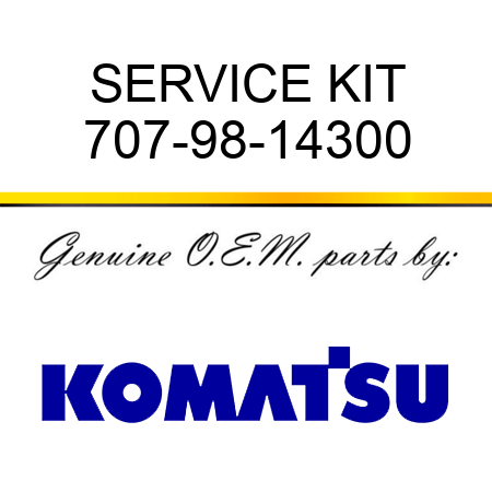 SERVICE KIT 707-98-14300