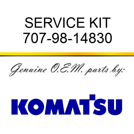 SERVICE KIT 707-98-14830