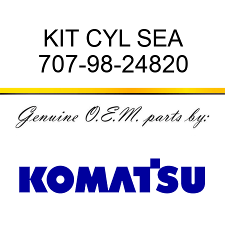 KIT, CYL SEA 707-98-24820