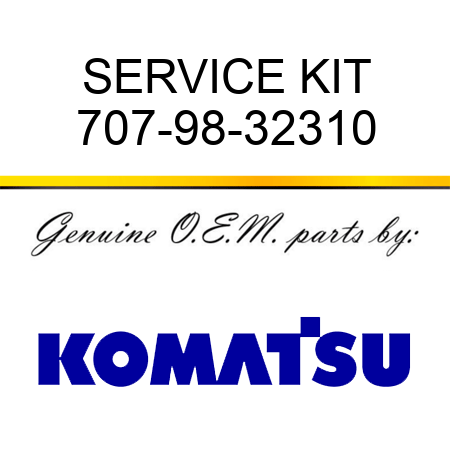SERVICE KIT 707-98-32310