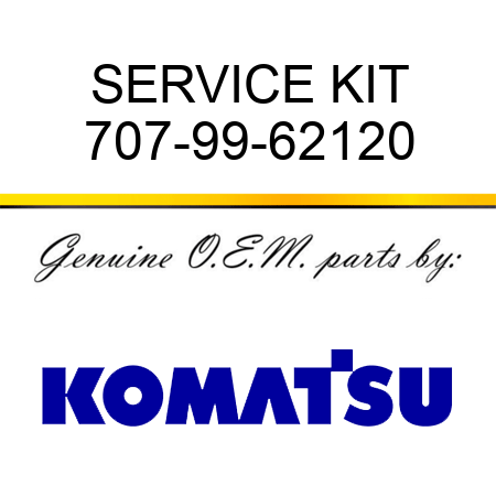 SERVICE KIT 707-99-62120