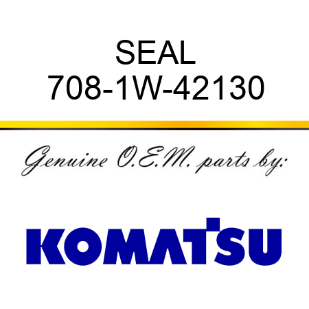 SEAL 708-1W-42130