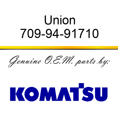 Union 709-94-91710
