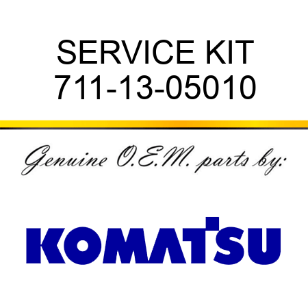SERVICE KIT 711-13-05010