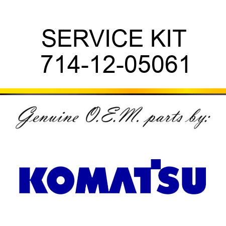 SERVICE KIT 714-12-05061
