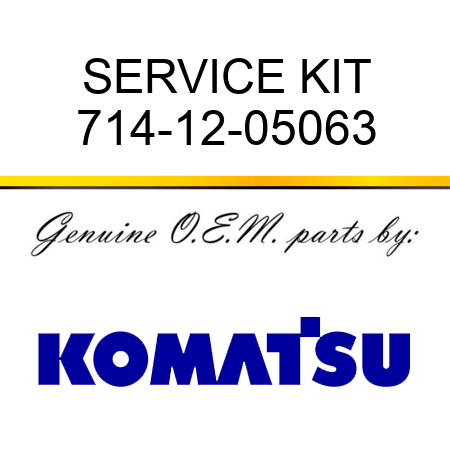 SERVICE KIT 714-12-05063