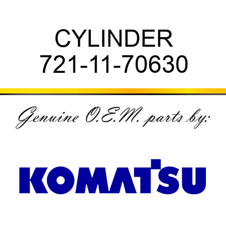 CYLINDER 721-11-70630