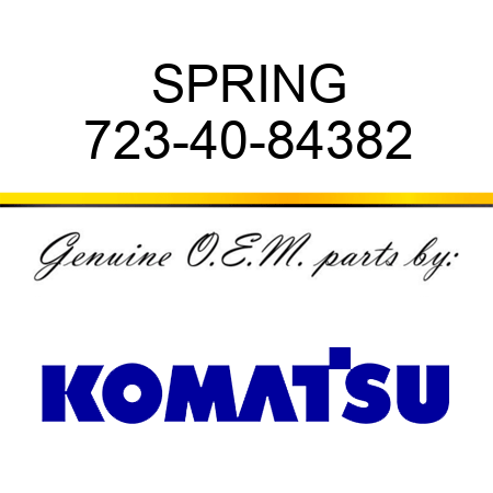 SPRING 723-40-84382