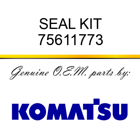 SEAL KIT 75611773