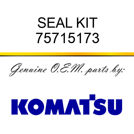 SEAL KIT 75715173