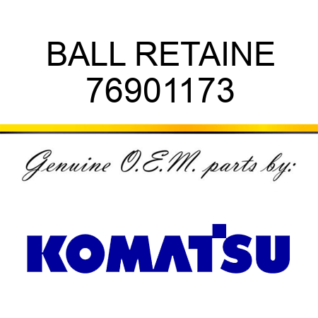 BALL RETAINE 76901173