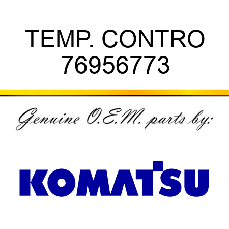 TEMP. CONTRO 76956773