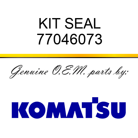 KIT SEAL 77046073