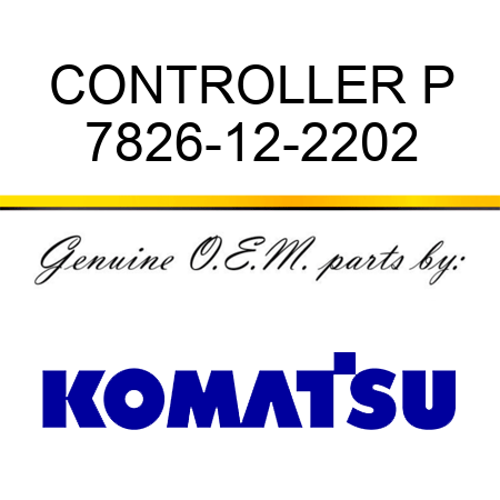 CONTROLLER P 7826-12-2202