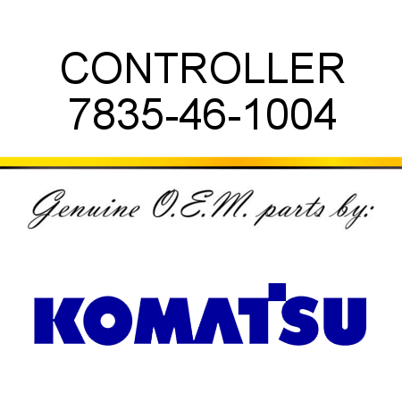 CONTROLLER 7835-46-1004