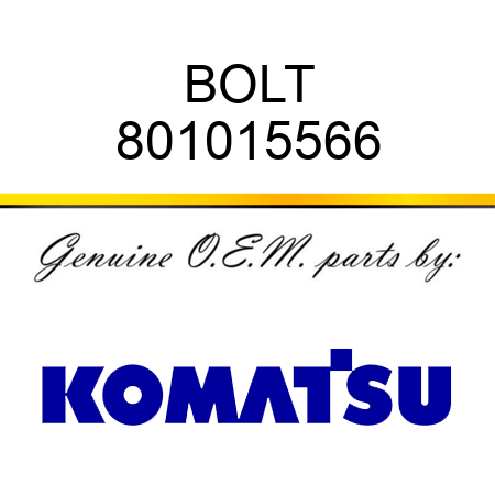 BOLT 801015566