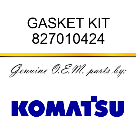 GASKET KIT 827010424
