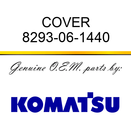 COVER 8293-06-1440